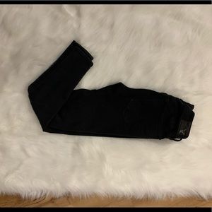 American eagle black jeggings